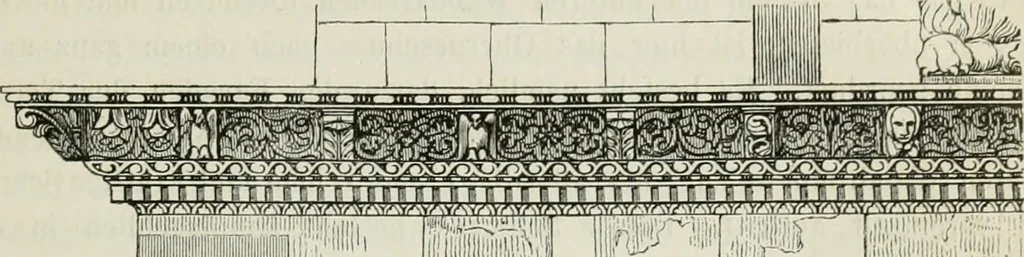 An illustration from Geschichte der bildenden Künste .., 1866, leaf 542