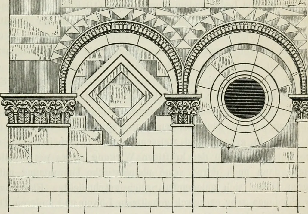 An illustration from Geschichte der bildenden Künste .., 1866, leaf 542