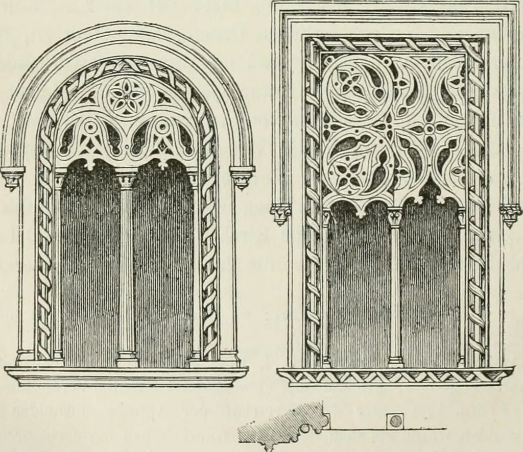 An illustration from Geschichte der bildenden Künste .., 1866, leaf 557