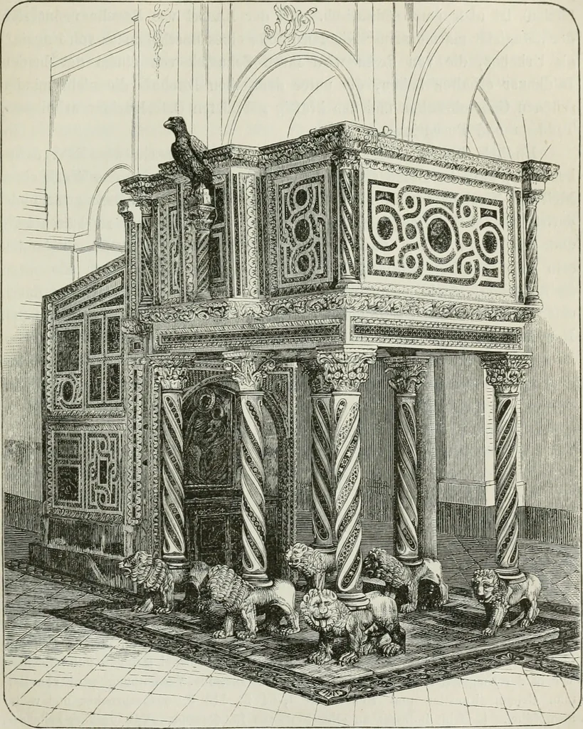 An illustration from Geschichte der bildenden Künste .., 1866, leaf 566