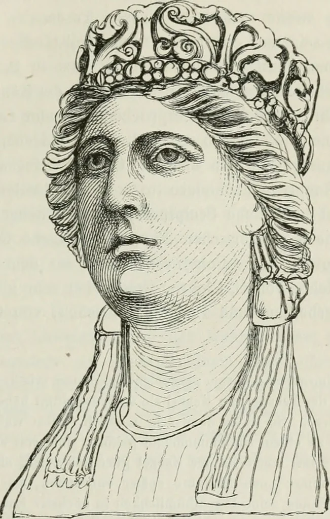 An illustration from Geschichte der bildenden Künste .., 1866, leaf 580