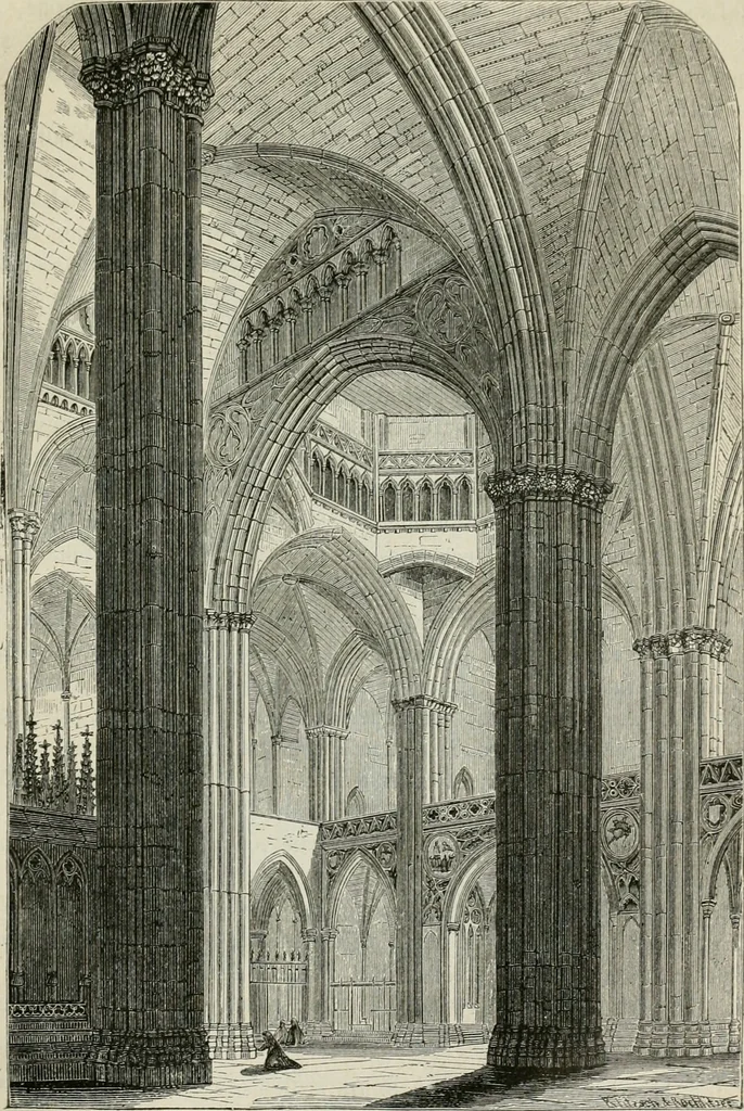 An illustration from Geschichte der bildenden Künste .., 1866, leaf 620