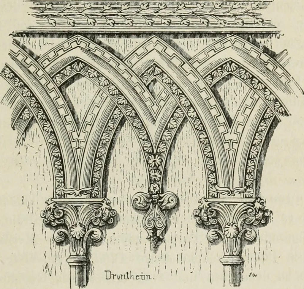 An illustration from Geschichte der bildenden Künste .., 1866, leaf 640