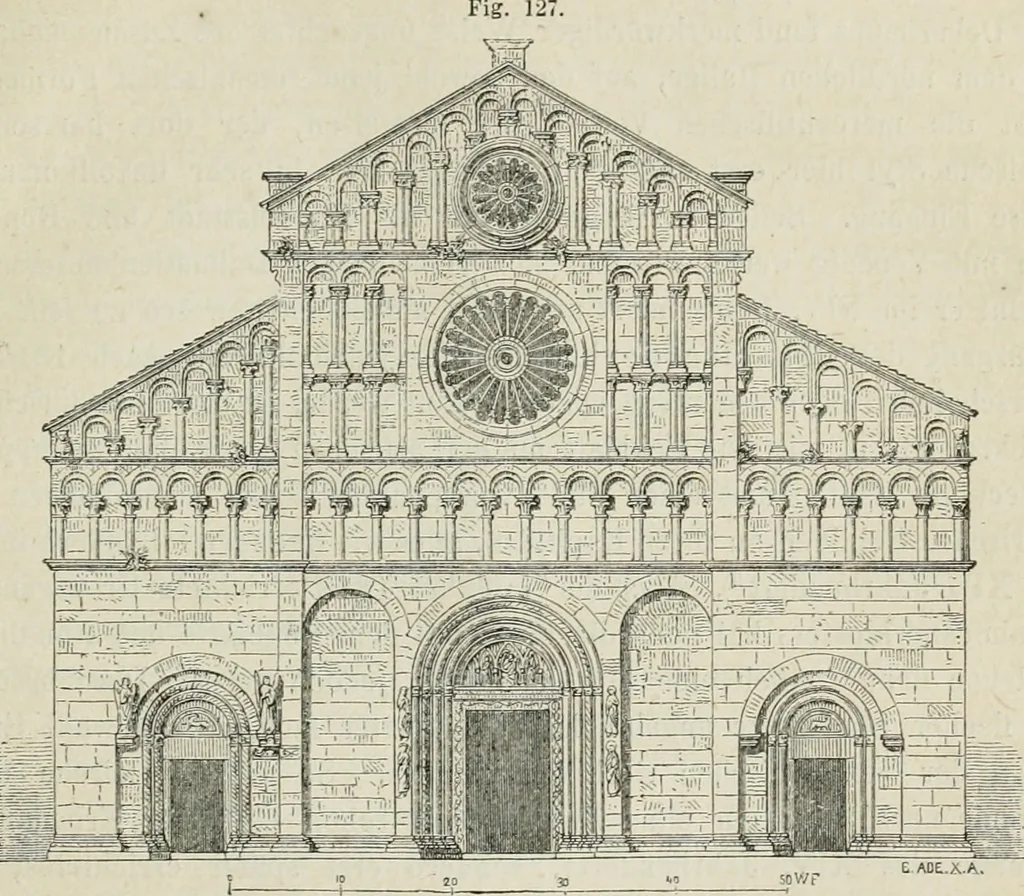 An illustration from Geschichte der bildenden Künste .., 1866, leaf 678