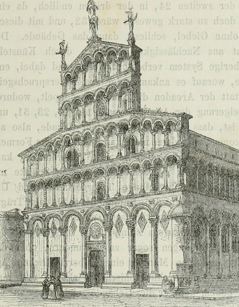 An illustration from Geschichte der bildenden Künste .., 1866, leaf 88