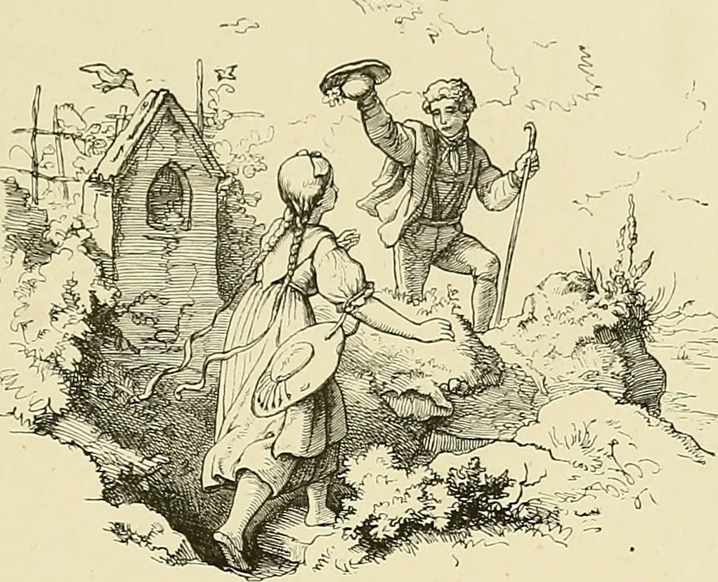 An illustration from Bilder-Album zur neueren Geschichte des Holzschnitts in Deutschland., 1877, leaf 100