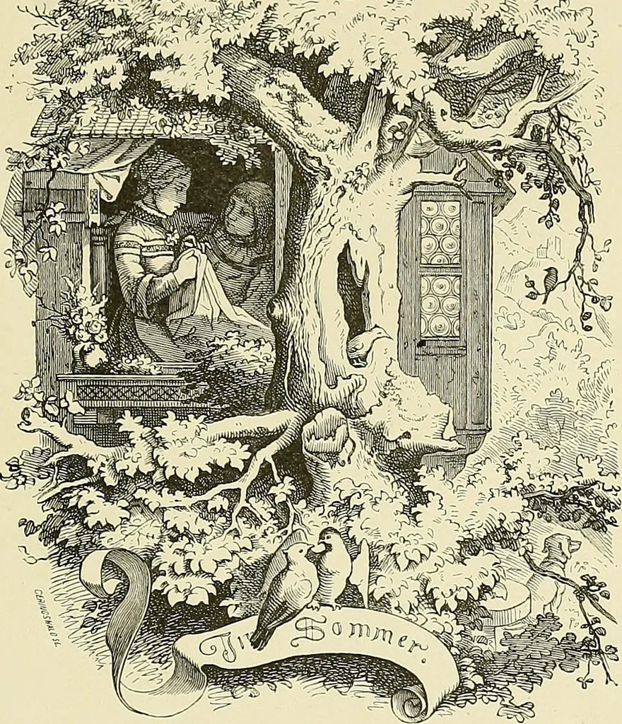 An illustration from Bilder-Album zur neueren Geschichte des Holzschnitts in Deutschland., 1877, leaf 106