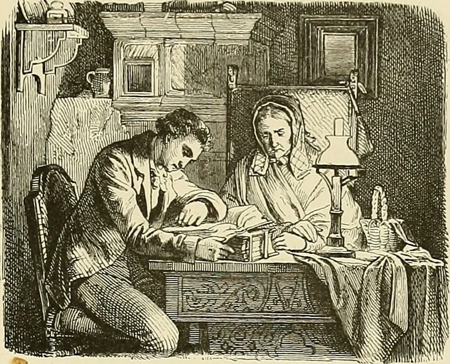 An illustration from Bilder-Album zur neueren Geschichte des Holzschnitts in Deutschland., 1877, leaf 116