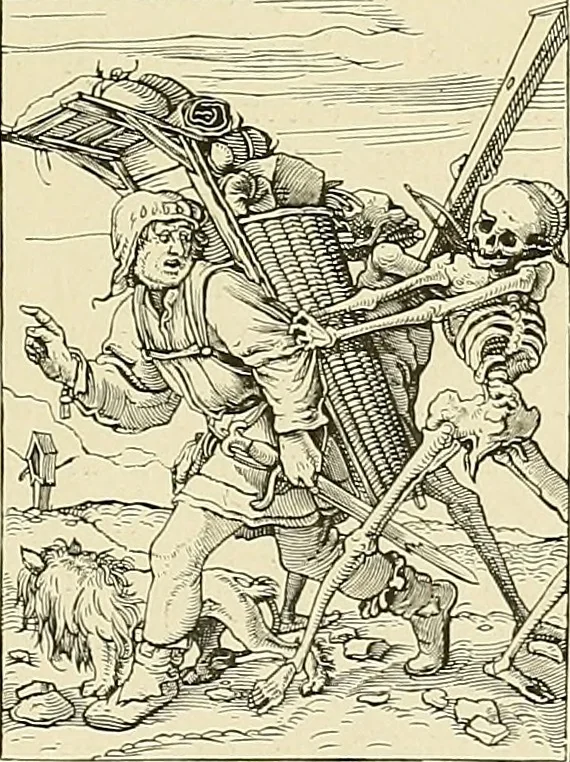 An illustration from Bilder-Album zur neueren Geschichte des Holzschnitts in Deutschland., 1877, leaf 12