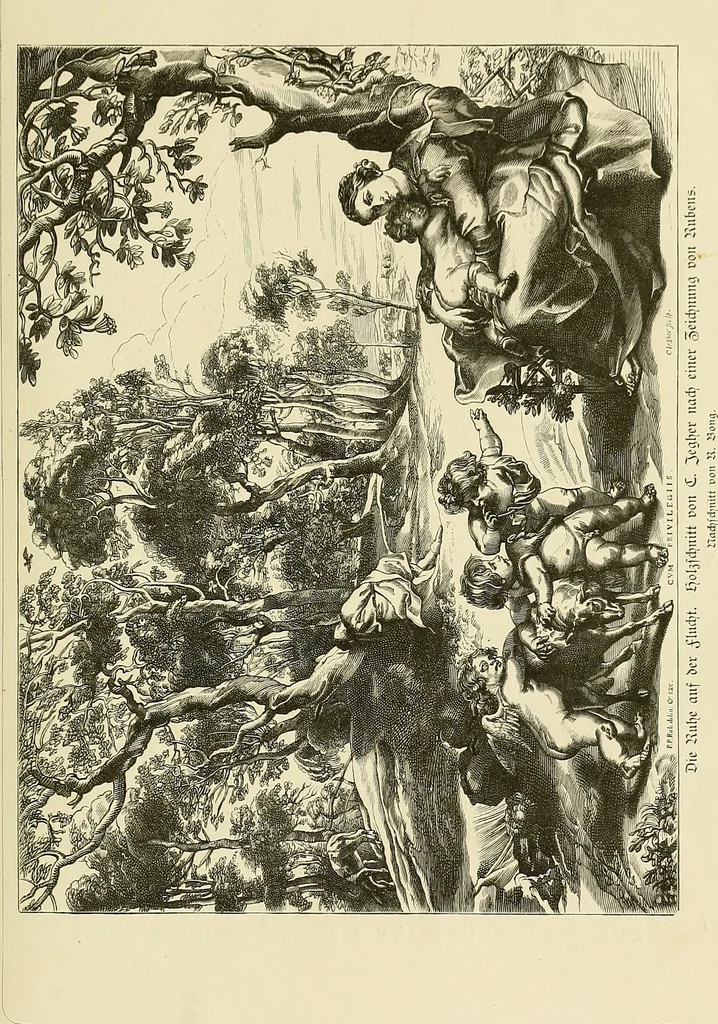 An illustration from Bilder-Album zur neueren Geschichte des Holzschnitts in Deutschland., 1877, leaf 14