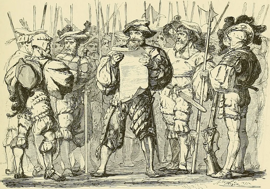 An illustration from Bilder-Album zur neueren Geschichte des Holzschnitts in Deutschland., 1877, leaf 184