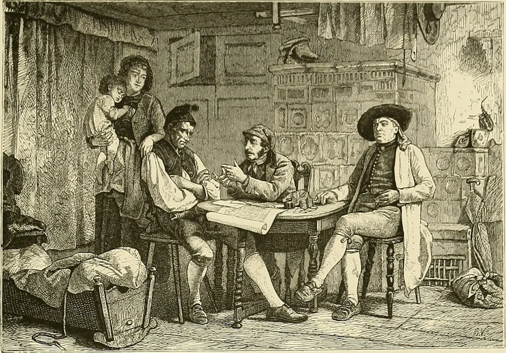 An illustration from Bilder-Album zur neueren Geschichte des Holzschnitts in Deutschland., 1877, leaf 206