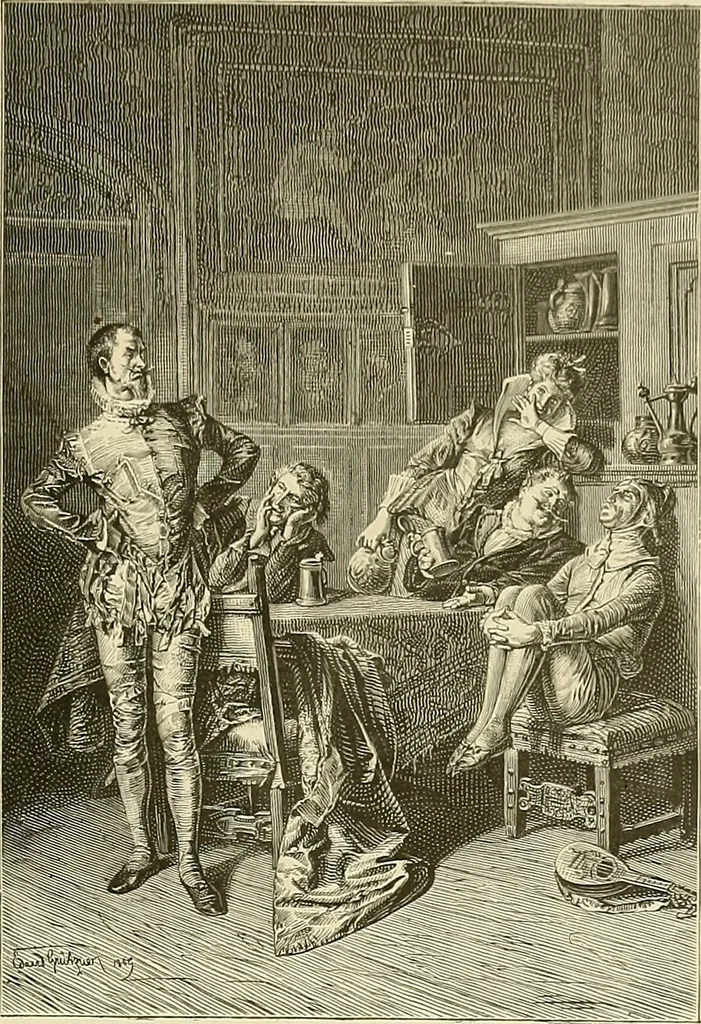An illustration from Bilder-Album zur neueren Geschichte des Holzschnitts in Deutschland., 1877, leaf 216