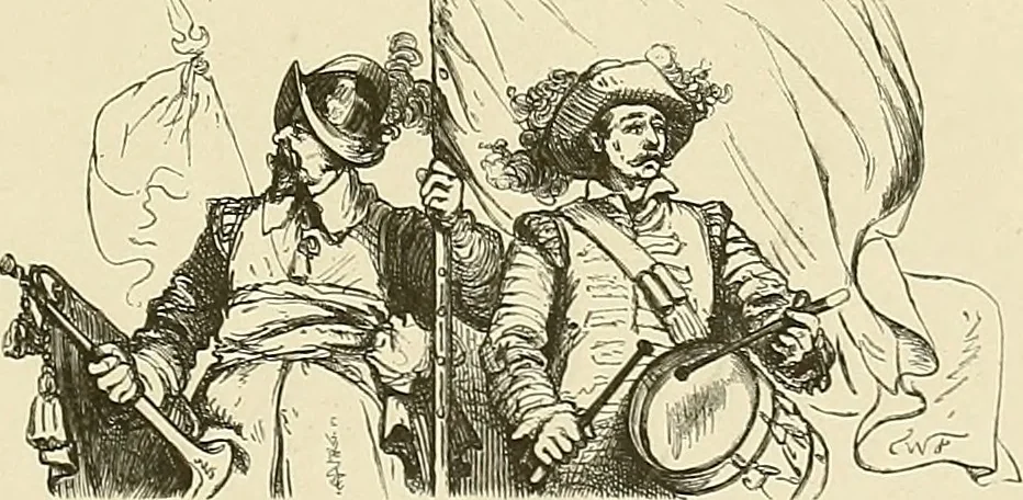 An illustration from Bilder-Album zur neueren Geschichte des Holzschnitts in Deutschland., 1877, leaf 220