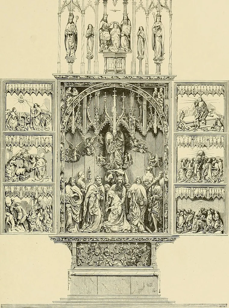 An illustration from Bilder-Album zur neueren Geschichte des Holzschnitts in Deutschland., 1877, leaf 240