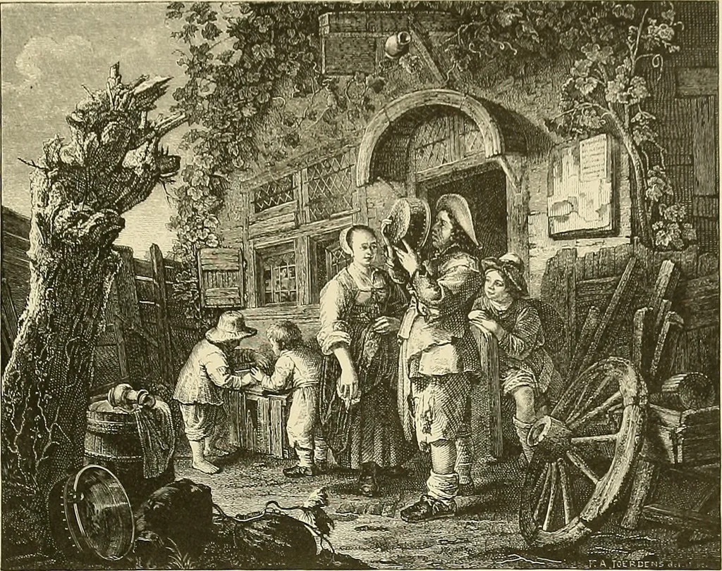 An illustration from Bilder-Album zur neueren Geschichte des Holzschnitts in Deutschland., 1877, leaf 244