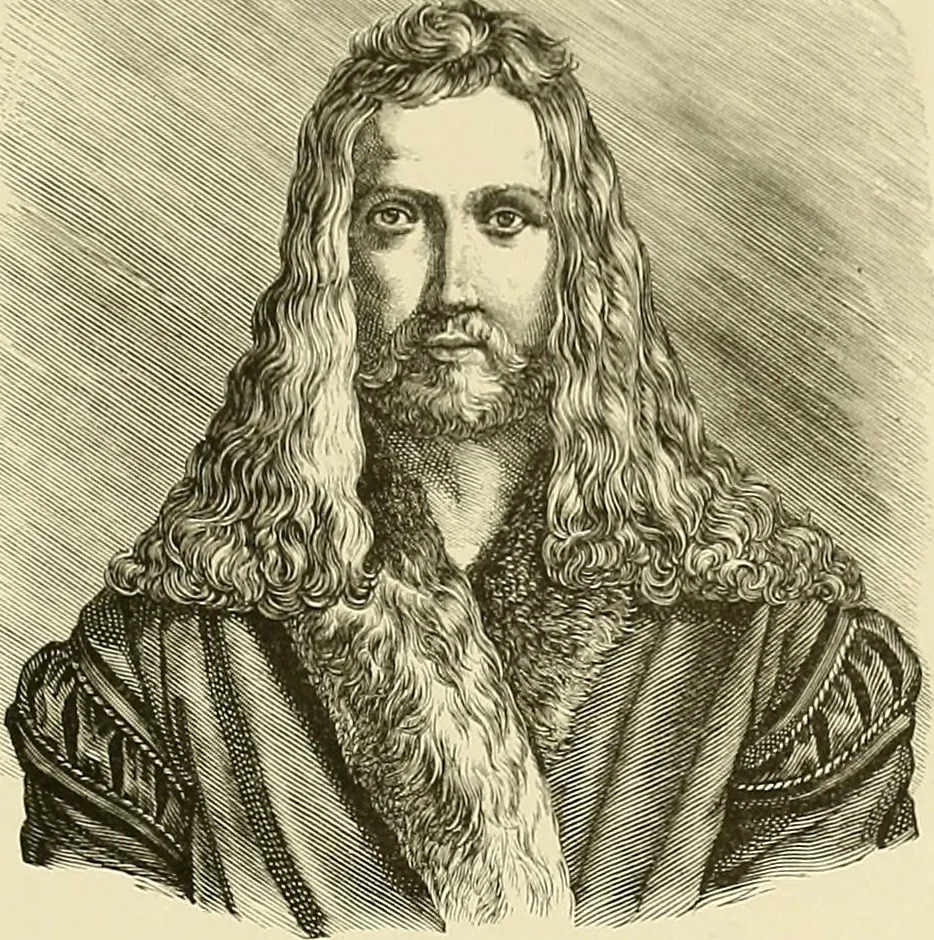An illustration from Bilder-Album zur neueren Geschichte des Holzschnitts in Deutschland., 1877, leaf 28