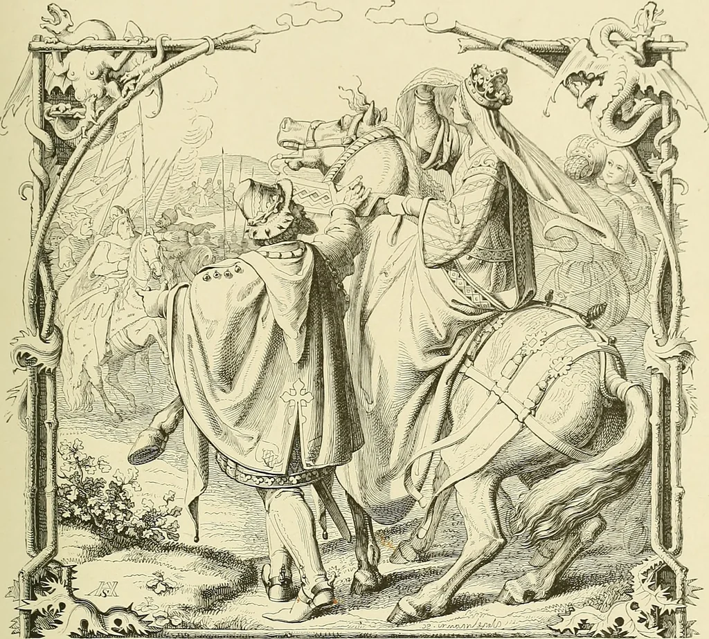 An illustration from Bilder-Album zur neueren Geschichte des Holzschnitts in Deutschland., 1877, leaf 30