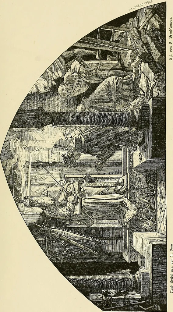 An illustration from Bilder-Album zur neueren Geschichte des Holzschnitts in Deutschland., 1877, leaf 34