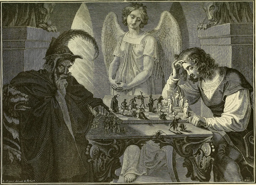 An illustration from Bilder-Album zur neueren Geschichte des Holzschnitts in Deutschland., 1877, leaf 54