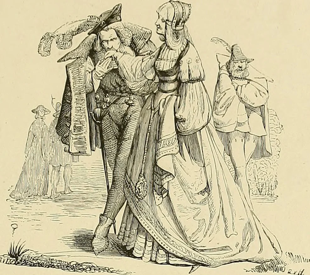An illustration from Bilder-Album zur neueren Geschichte des Holzschnitts in Deutschland., 1877, leaf 56
