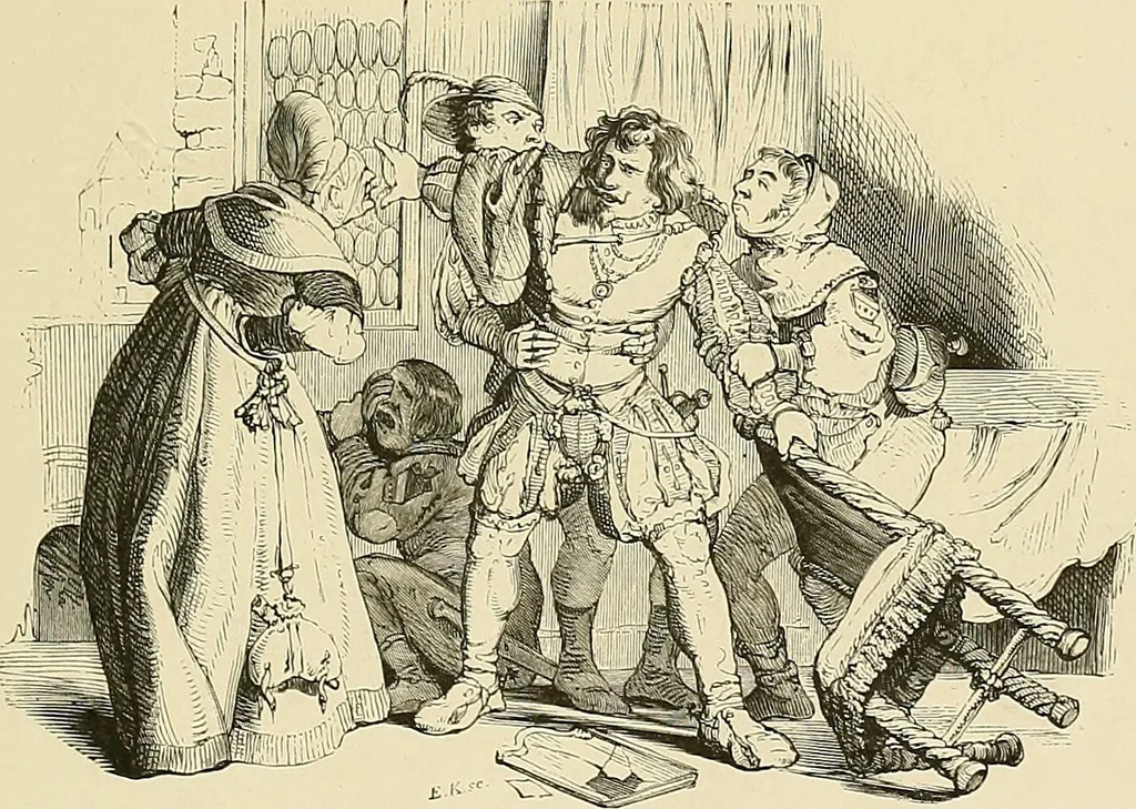 An illustration from Bilder-Album zur neueren Geschichte des Holzschnitts in Deutschland., 1877, leaf 56