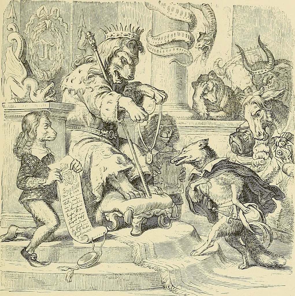 An illustration from Bilder-Album zur neueren Geschichte des Holzschnitts in Deutschland., 1877, leaf 68