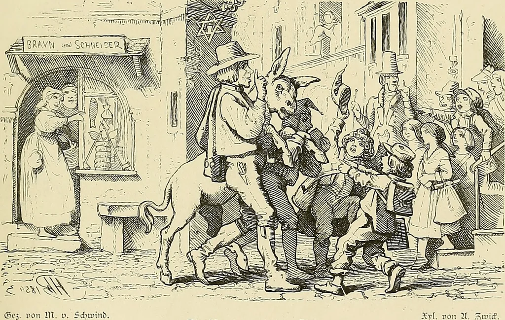 An illustration from Bilder-Album zur neueren Geschichte des Holzschnitts in Deutschland., 1877, leaf 72