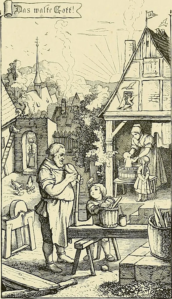 An illustration from Bilder-Album zur neueren Geschichte des Holzschnitts in Deutschland., 1877, leaf 94