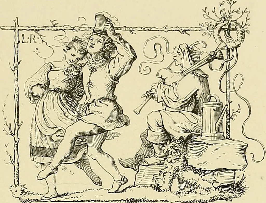 An illustration from Bilder-Album zur neueren Geschichte des Holzschnitts in Deutschland., 1877, leaf 96