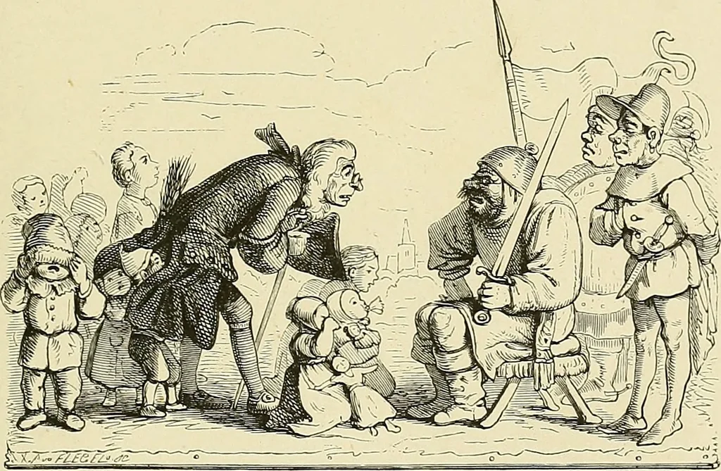 An illustration from Bilder-Album zur neueren Geschichte des Holzschnitts in Deutschland., 1877, leaf 96
