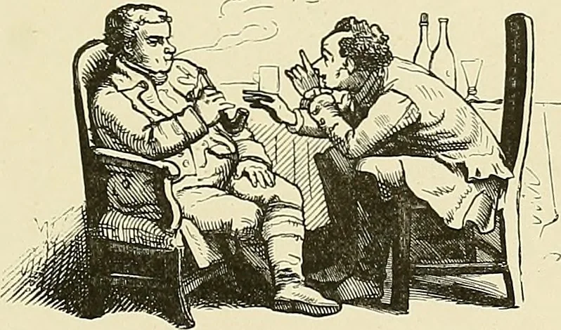 An illustration from Bilder-Album zur neueren Geschichte des Holzschnitts in Deutschland., 1877, leaf 98