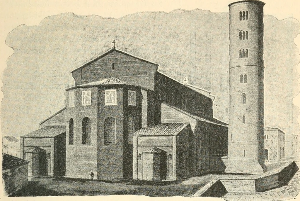 An illustration from Bilder aus der Geschichte der altchristlichen Kunst und liturgie in Italien, 1899, leaf 106