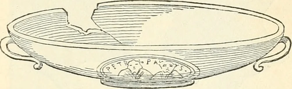 An illustration from Bilder aus der Geschichte der altchristlichen Kunst und liturgie in Italien, 1899, leaf 116