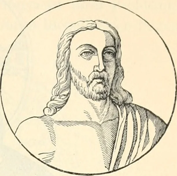 An illustration from Bilder aus der Geschichte der altchristlichen Kunst und liturgie in Italien, 1899, leaf 118