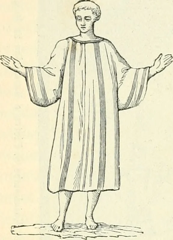 An illustration from Bilder aus der Geschichte der altchristlichen Kunst und liturgie in Italien, 1899, leaf 127
