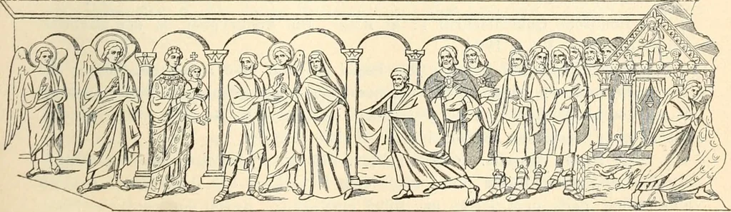 An illustration from Bilder aus der Geschichte der altchristlichen Kunst und liturgie in Italien, 1899, leaf 160