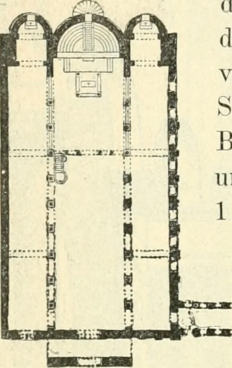 An illustration from Bilder aus der Geschichte der altchristlichen Kunst und liturgie in Italien, 1899, leaf 257