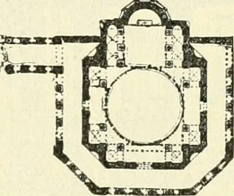An illustration from Bilder aus der Geschichte der altchristlichen Kunst und liturgie in Italien, 1899, leaf 257