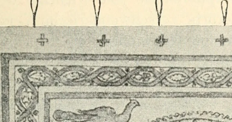 An illustration from Bilder aus der Geschichte der altchristlichen Kunst und liturgie in Italien, 1899, leaf 280