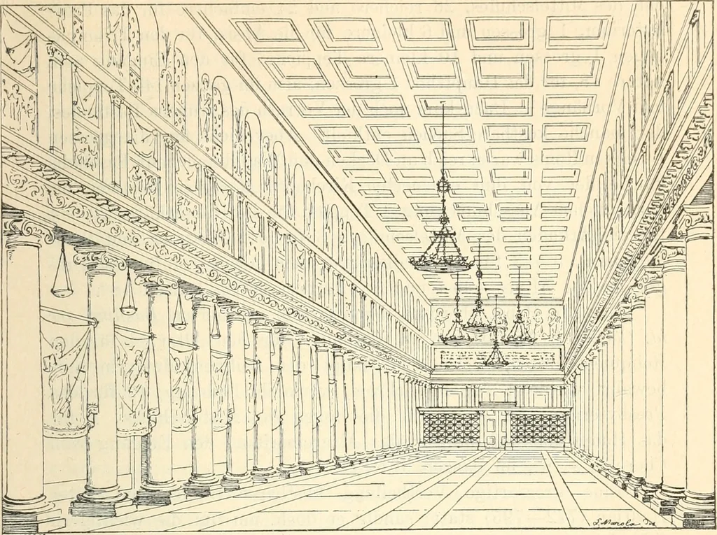 An illustration from Bilder aus der Geschichte der altchristlichen Kunst und liturgie in Italien, 1899, leaf 282