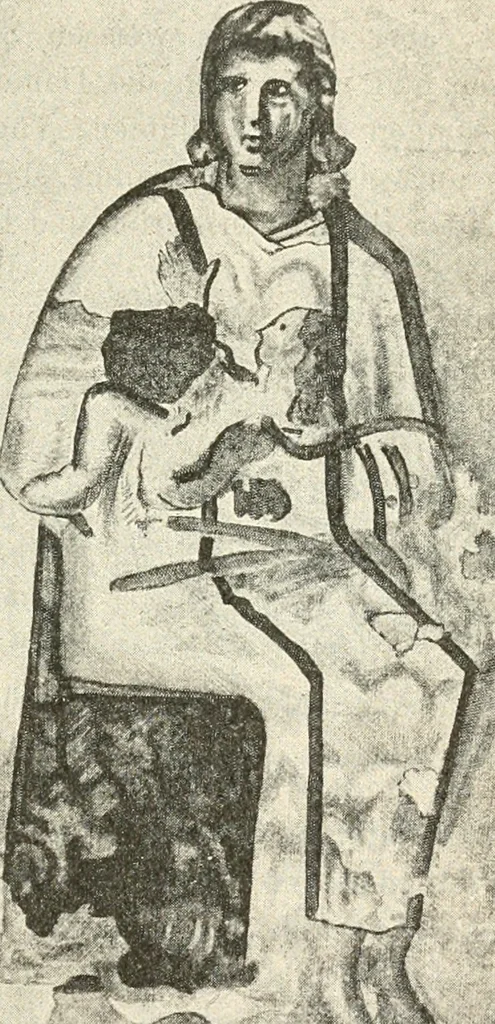 An illustration from Bilder aus der Geschichte der altchristlichen Kunst und liturgie in Italien, 1899, leaf 286