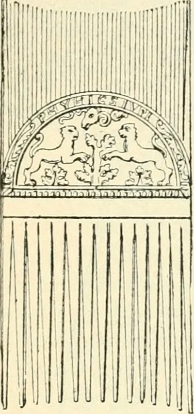 An illustration from Bilder aus der Geschichte der altchristlichen Kunst und liturgie in Italien, 1899, leaf 299
