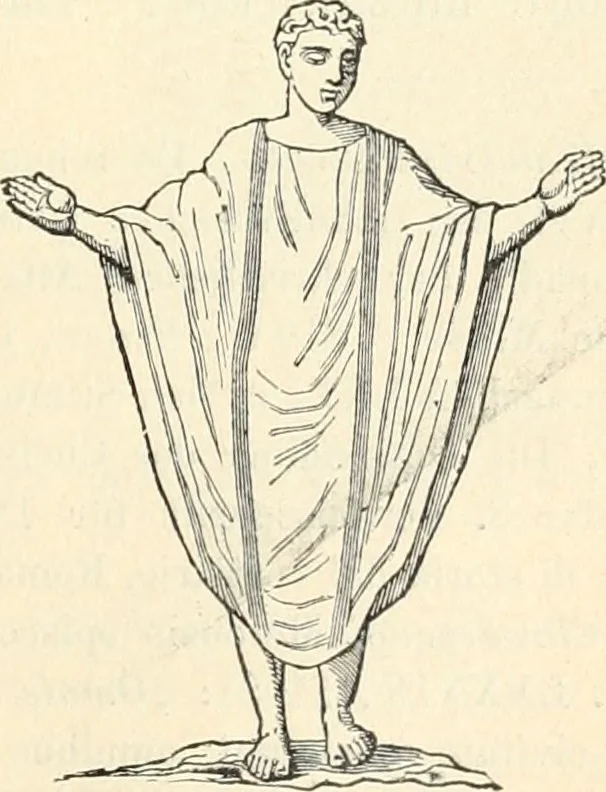 An illustration from Bilder aus der Geschichte der altchristlichen Kunst und liturgie in Italien, 1899, leaf 322