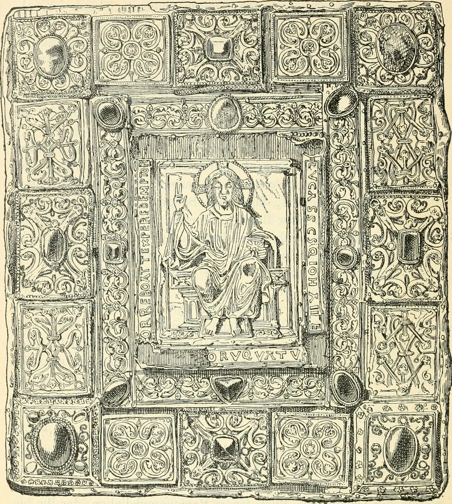 An illustration from Bilder aus der Geschichte der altchristlichen Kunst und liturgie in Italien, 1899, leaf 333