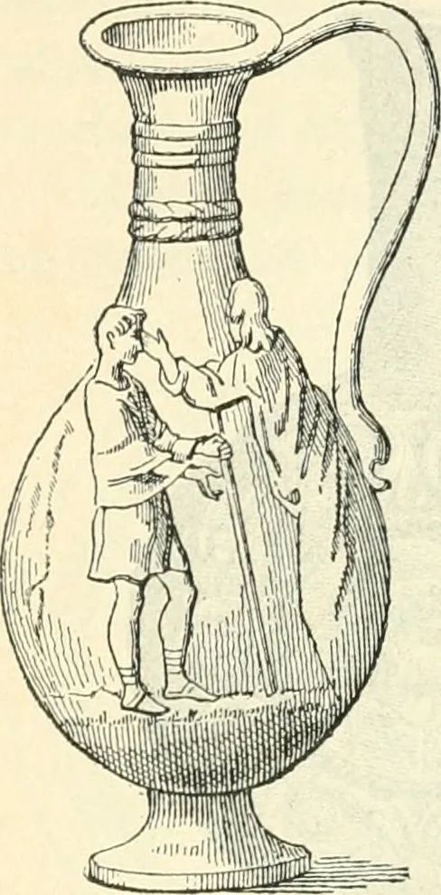 An illustration from Bilder aus der Geschichte der altchristlichen Kunst und liturgie in Italien, 1899, leaf 337
