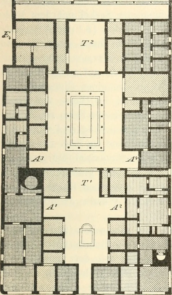 An illustration from Bilder aus der Geschichte der altchristlichen Kunst und liturgie in Italien, 1899, leaf 68
