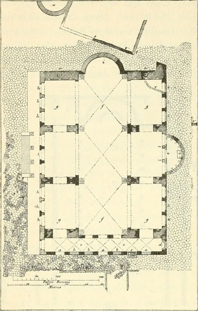 An illustration from Bilder aus der Geschichte der altchristlichen Kunst und liturgie in Italien, 1899, leaf 73