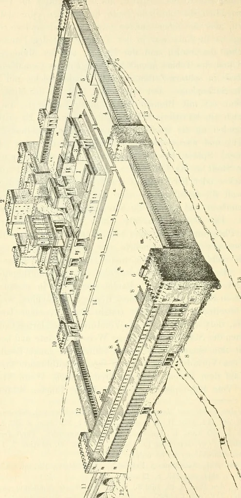 An illustration from Bilder aus der Geschichte der altchristlichen Kunst und liturgie in Italien, 1899, leaf 77