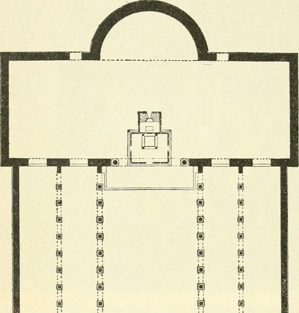 An illustration from Bilder aus der Geschichte der altchristlichen Kunst und liturgie in Italien, 1899, leaf 81